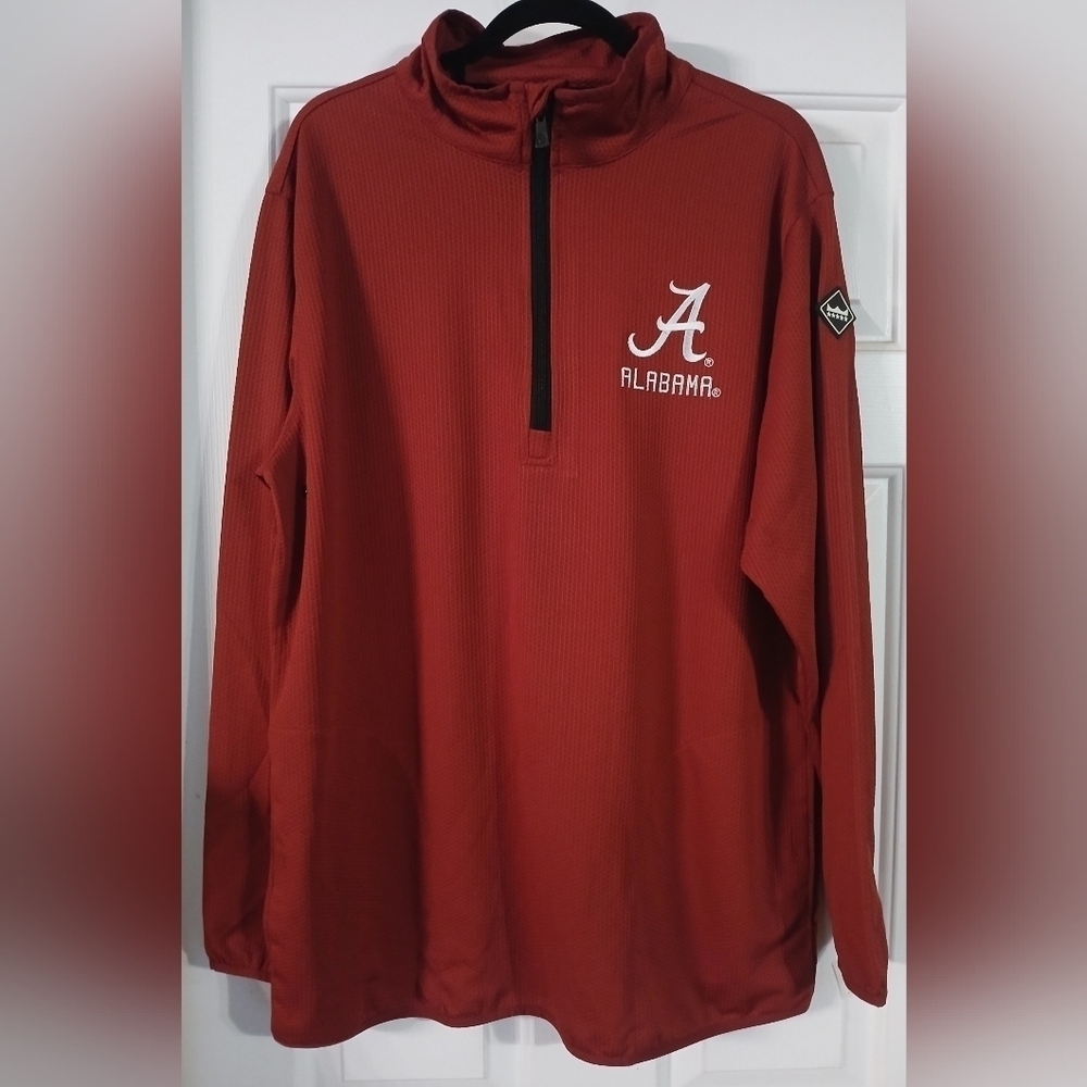NWOT - Authentic NCAA Franchise Alabama Crimson Tide Long Sleeve Pullover Size M